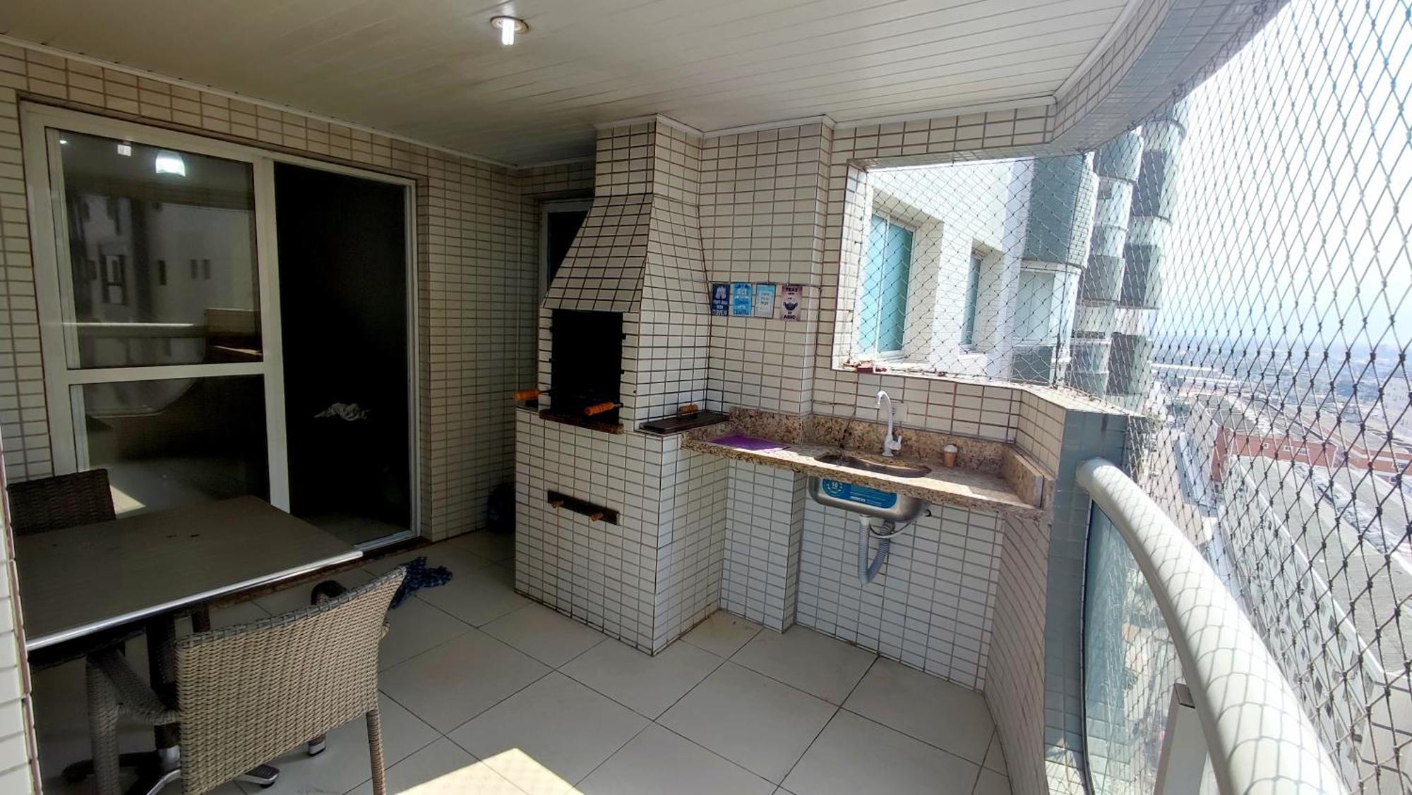 Apartamento Praia Grande Aviacao - 30 Mts Da Praia Dış mekan fotoğraf