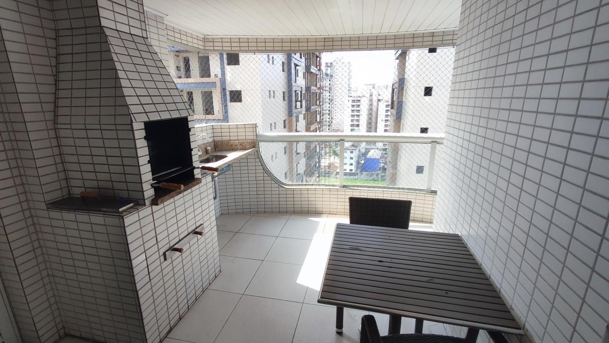 Apartamento Praia Grande Aviacao - 30 Mts Da Praia Dış mekan fotoğraf