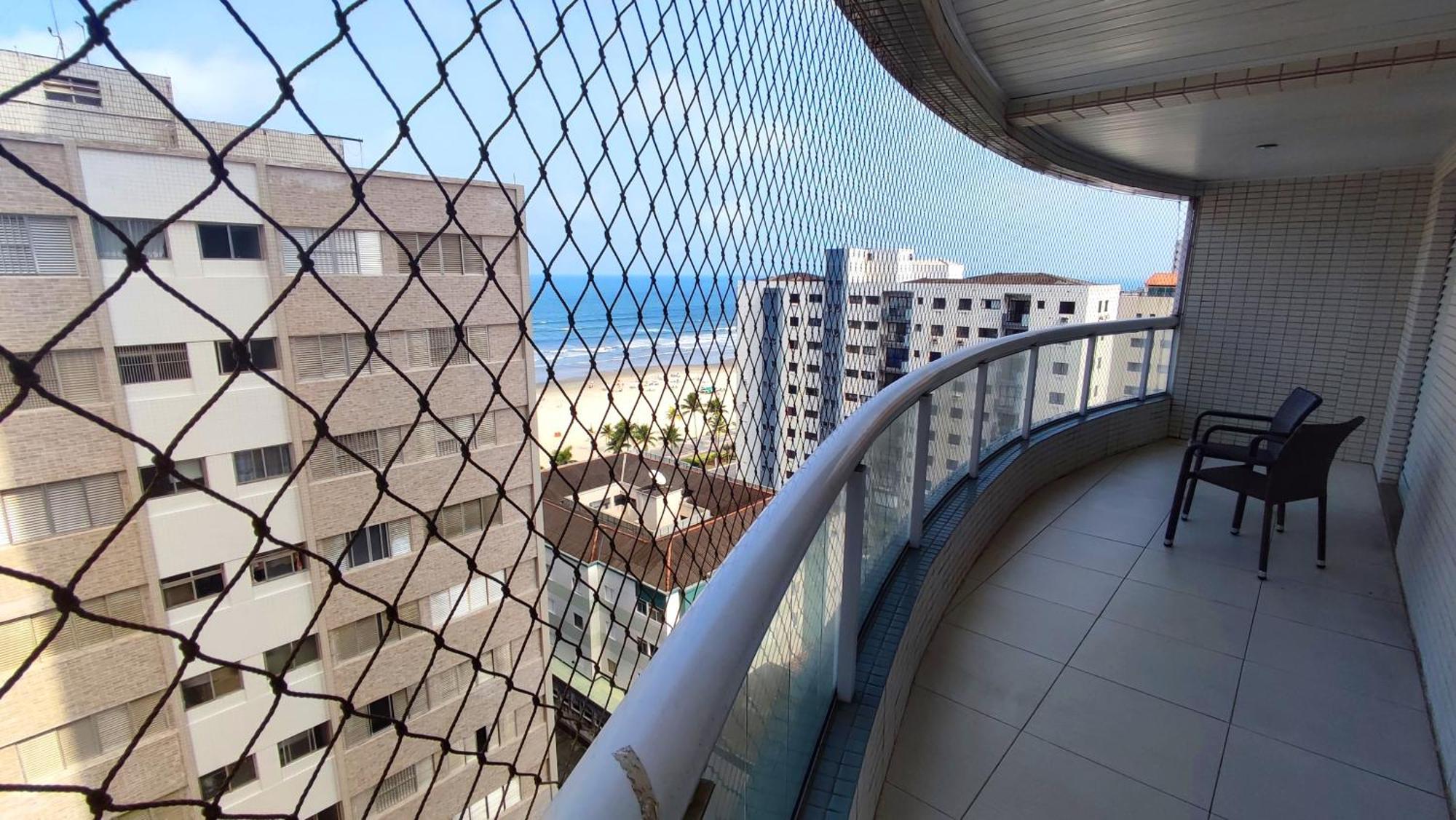 Apartamento Praia Grande Aviacao - 30 Mts Da Praia Dış mekan fotoğraf